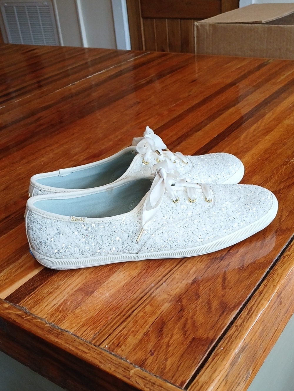 Keds X Kate Spade Celebrations Collection Champion Glitter Sneaker - 9